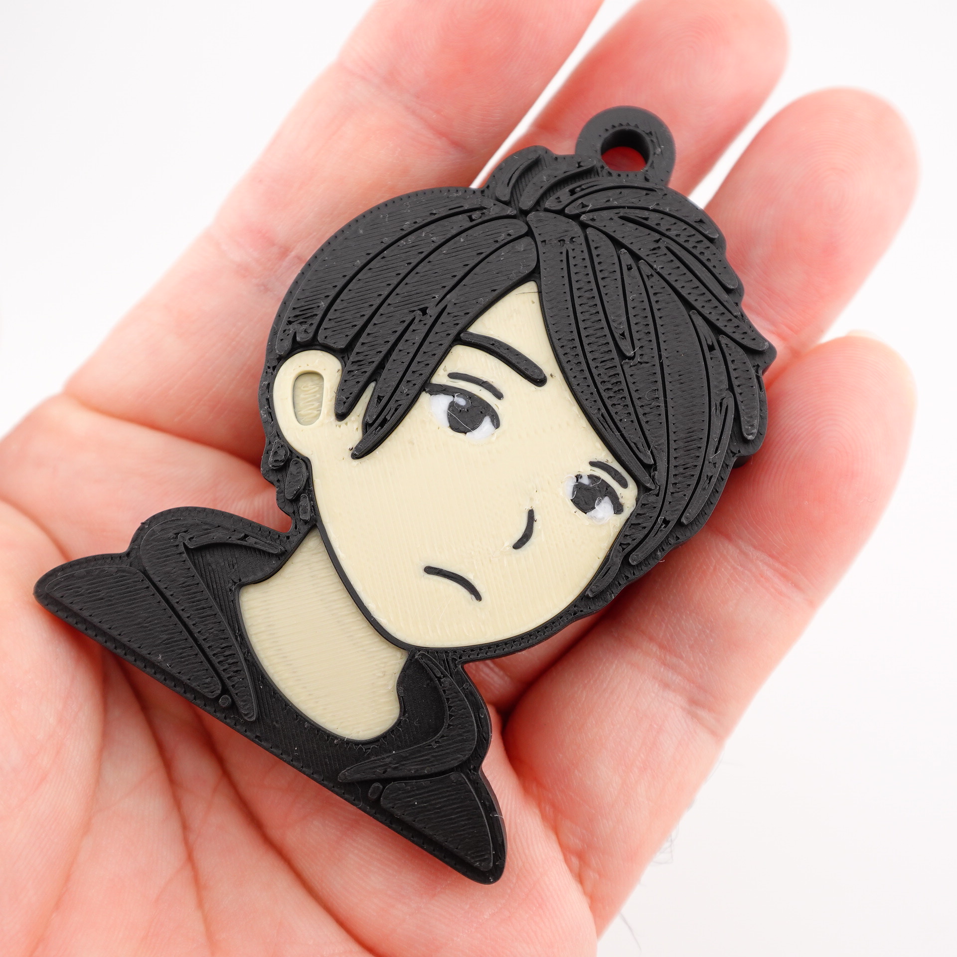 【3Dモデリング】「落合さん」の個性が光るキーホルダー制作過程を徹底解説！