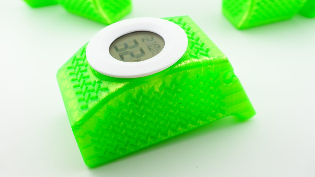 【Bambu Lab AMS】湿気対策の決定版！温湿度計付きシリカゲル容器を3Dプリントしてみた【フィラメント乾燥】　AMS用シリカゲル容器